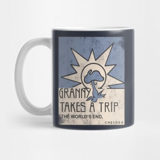 Granny Takes a Trip Brand Clothing Label Mug